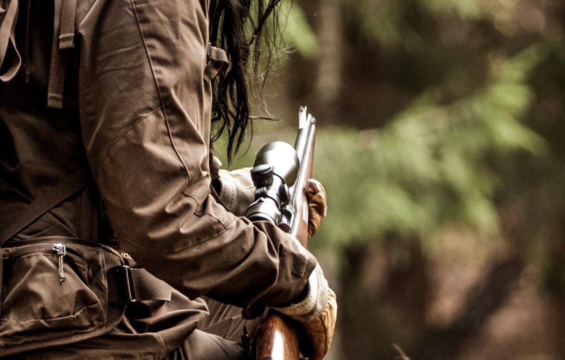 an image of a person wearing g-1000 hunting apparel