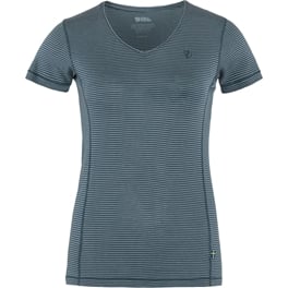 Fjällräven Abisko Cool T-shirt W Women’s T-shirts & tank tops Blue Main Front 48957