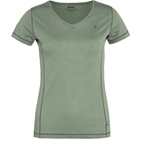 Fjällräven Abisko Cool T-shirt W Women’s T-shirts & tank tops Green Main Front 59265