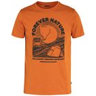 Fjällräven Fjällräven Equipment T-shirt M Men’s T-shirts & tank tops Orange Main Front 59497