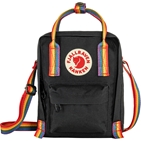 Fjällräven Kånken Rainbow Sling Unisex Shoulder bags Black Main Front 59389