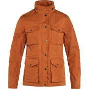 Fjällräven Räven Jacket W Women’s Outdoor jackets Brown, Orange Main Front 59410