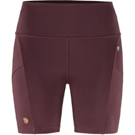 Fjällräven Abisko 6" Shorts Tights W Women’s Shorts & skirts Red Main Front 73454