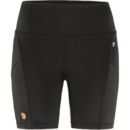 Fjällräven Abisko 6" Shorts Tights W Women’s Shorts & skirts Black Main Front 73455