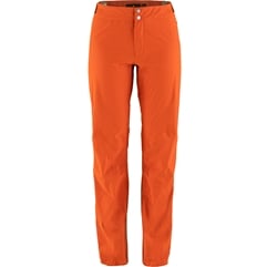 Fjällräven Bergtagen Lite Eco-Shell Trs W Women’s Mountaineering trousers Orange Main Front 25027