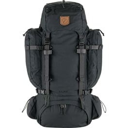 Fjällräven Kajka 75 S/M Unisex Trekking backpacks Black Main Front 73566
