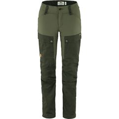 Fjällräven Keb Trousers W Reg Women’s Trekking trousers Green, Green Main Front 16953