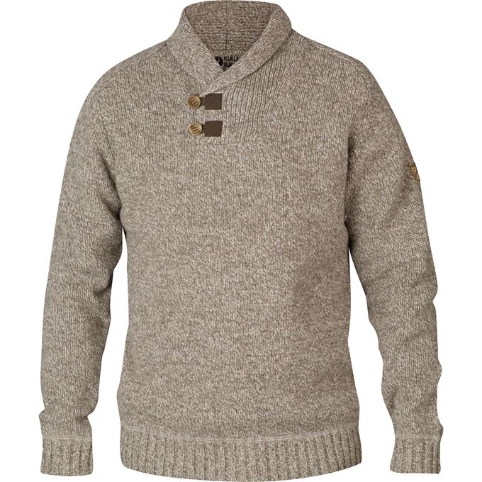 Fjällräven Lada Sweater M Men’s Sweaters & knitwear Grey Main Front 17127