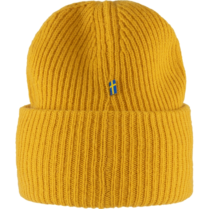 Fjällräven 1960 Logo Hat Unisex Caps, hats & beanies Yellow Main Back 28634