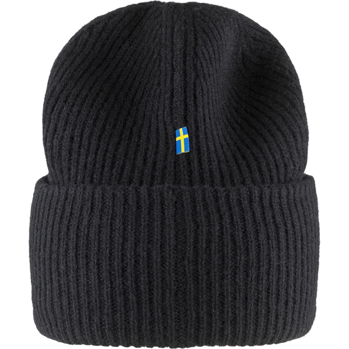 Fjällräven 1960 Logo Hat Unisex Caps, hats & beanies Black Main Back 29268