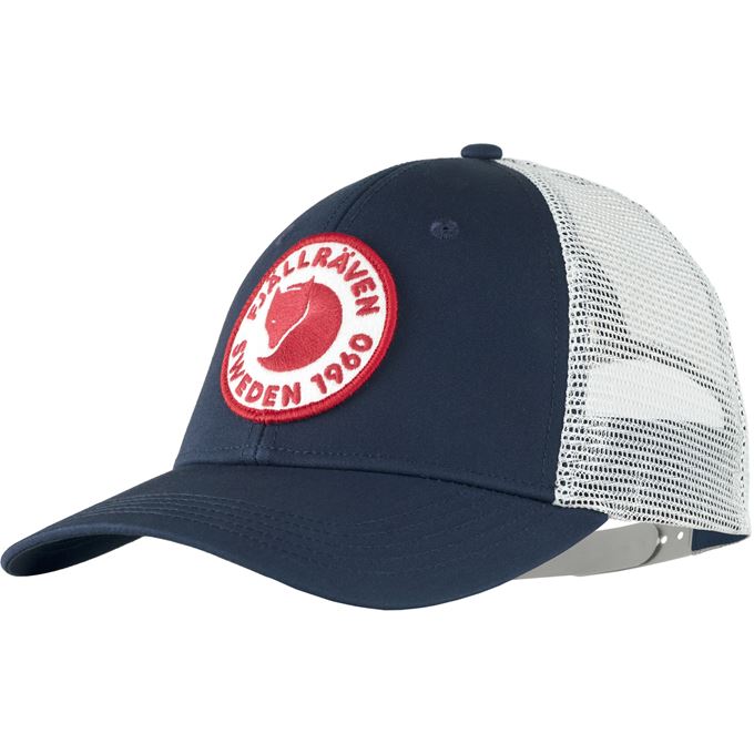 Fjällräven 1960 Logo Långtradarkeps Unisex Caps, hats & beanies Blue Main Front 42489