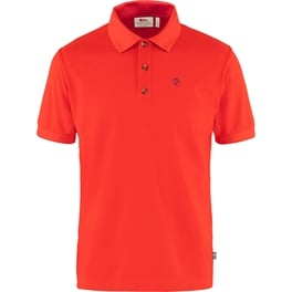 Fjällräven Crowley Pique Shirt M Men’s T-shirts & tank tops Red Main Front 49563