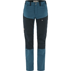 Fjällräven Abisko Midsummer Zip Off Trousers W Women’s Outdoor trousers Blue Main Front 49018