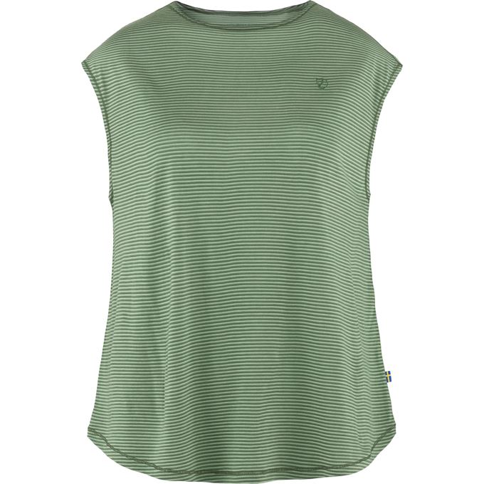 Fjällräven High Coast Cool T-shirt W Women’s T-shirts & tank tops Green Main Front 49594