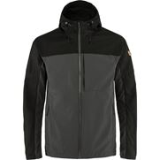 Fjällräven Abisko Midsummer Jacket M Men’s Outdoor jackets Black, Grey Main Front 49466