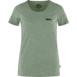 Fjällräven Fjällräven Logo T-shirt W Women’s T-shirts & tank tops Green Main Front 49580