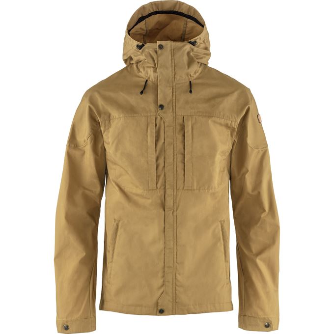 Fjällräven Skogsö Jacket M Men’s Outdoor jackets Brown, Yellow Main Front 49774
