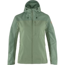 Fjällräven Abisko Midsummer Jacket W Women’s Outdoor jackets Green Main Front 49472