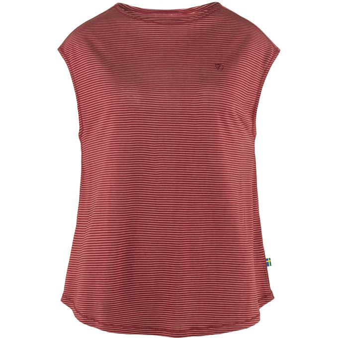 Fjällräven High Coast Cool T-shirt W Women’s T-shirts & tank tops Red Main Front 49592