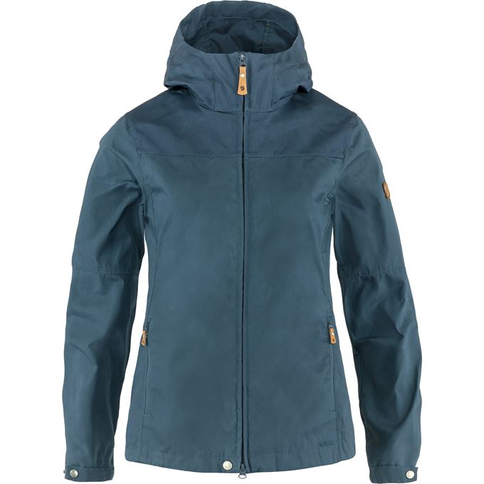 Fjällräven Stina Jacket W Women’s Outdoor jackets Blue Main Front 49782