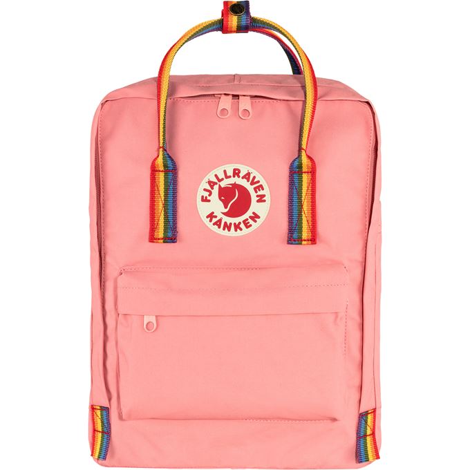 Fjällräven Kånken Rainbow Unisex Kånken bags Pink, Multicolor Main Front 49683
