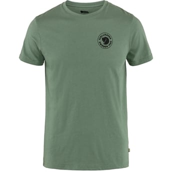 Fjällräven 1960 Logo T-shirt M Men’s T-shirts & tank tops Green Main Front 49855