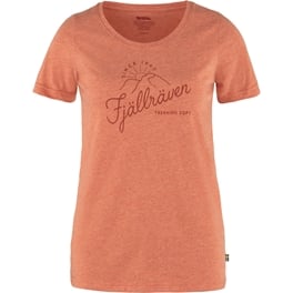Fjällräven Sunrise T-shirt W Women’s T-shirts & tank tops Pink, Red Main Front 49789