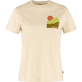 Fjällräven Nature T-shirt W Women’s T-shirts & tank tops White Main Front 49746