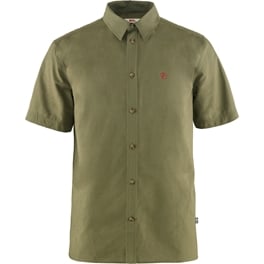 Fjällräven Övik Lite Shirt SS M Men’s Shirts Green Main Front 48923