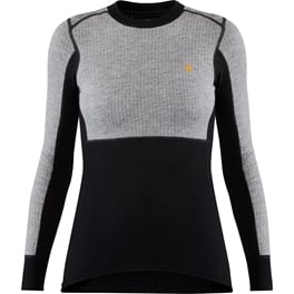 Fjällräven Bergtagen Woolmesh Sweater W Women’s Base layer tops Grey Main Front 18572