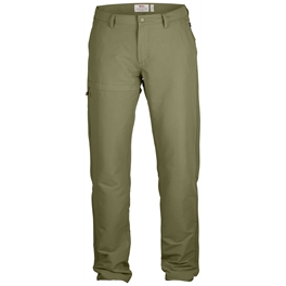 Fjällräven Travellers Trousers W Women’s Outdoor trousers Green, Beige Main Front 15409