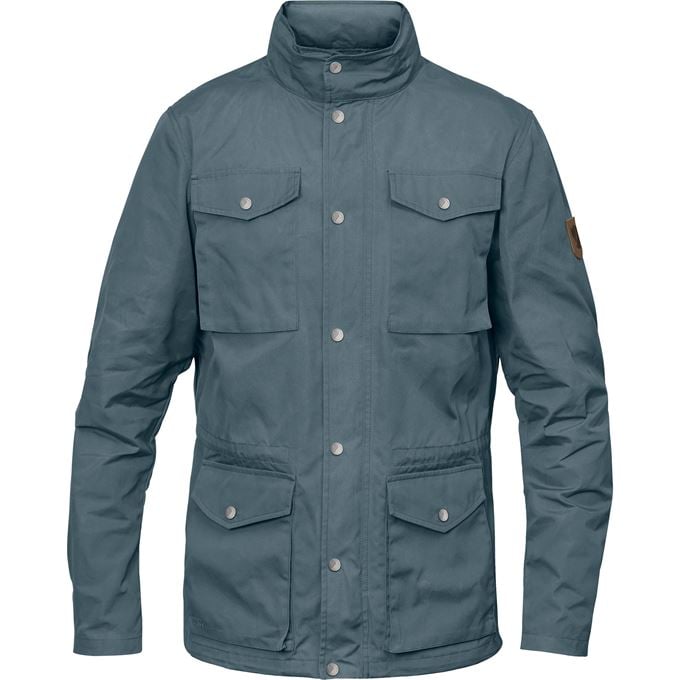 Fjällräven Räven Jacket M Men’s Outdoor jackets Grey, Blue Main Front 15426