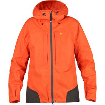 Fjällräven Bergtagen Jacket W Women’s Mountaineering jackets Orange Main Front 14996