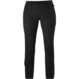 Fjällräven Abisko Stretch Trousers W Women’s Trekking trousers Black Main Front 15011