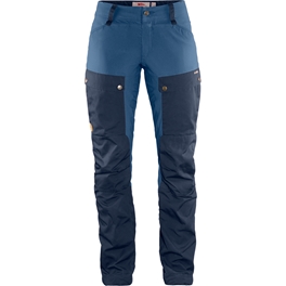 Fjällräven Keb Trousers Curved W Reg Women’s Trekking trousers Blue Main Front 19339