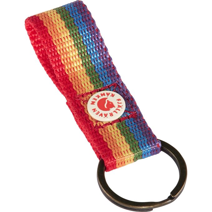 Fjällräven Kånken Rainbow Keyring Unisex Backpack & bag accessories Multicolor Main Front 24537