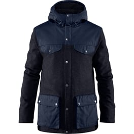 Fjällräven Greenland Re-Wool Jacket M Men’s Outdoor jackets Blue Main Front 20964