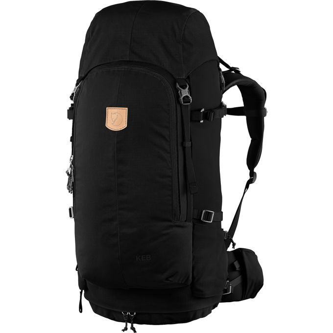 Fjällräven Keb 52 W Women’s Trekking backpacks Black Main Front 15957