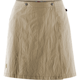 Fjällräven Travellers MT Skort W Women’s Shorts & skirts Beige Main Front 25321