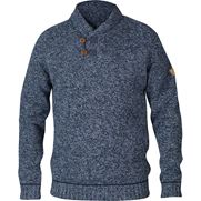Fjällräven Lada Sweater M Men’s Sweaters & knitwear Blue Main Front 17123