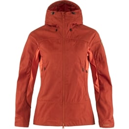 Fjällräven Abisko Lite Trekking Jacket W Women’s Outdoor jackets Red Main Front 43556