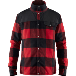 Fjällräven Canada Wool Padded Jacket M Men’s Outdoor jackets Red Main Front 21005