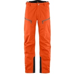 Fjällräven Bergtagen Eco-Shell Trousers M Men’s Mountaineering trousers Orange Main Front 51748