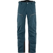 Fjällräven Bergtagen Eco-Shell Trousers M Men’s Mountaineering trousers Blue Main Front 50796