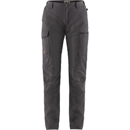 Fjällräven Travellers MT Trousers W Women’s Outdoor trousers Grey Main Front 15576