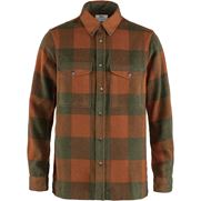 Fjällräven Canada Shirt M Men’s Shirts Brown, Dark green, Green, Orange Main Front 42550
