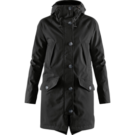 Fjällräven Kiruna Lite Parka W Women’s Outdoor jackets Black Main Front 28147