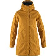 Fjällräven Kiruna Padded Parka W Women’s Outdoor jackets Yellow, Orange Main Front 31286