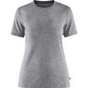 Fjällräven Abisko Day Hike SS W Women’s T-shirts & tank tops Grey Main Front 14647