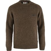 Fjällräven Lada Round-neck Sweater M Men’s Sweaters & knitwear Brown Main Front 43008